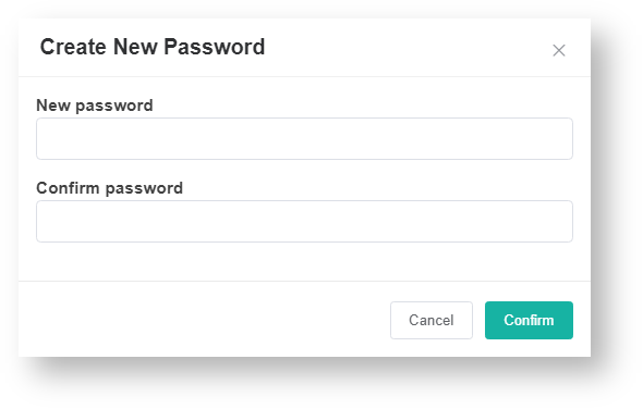 image confirm reset password