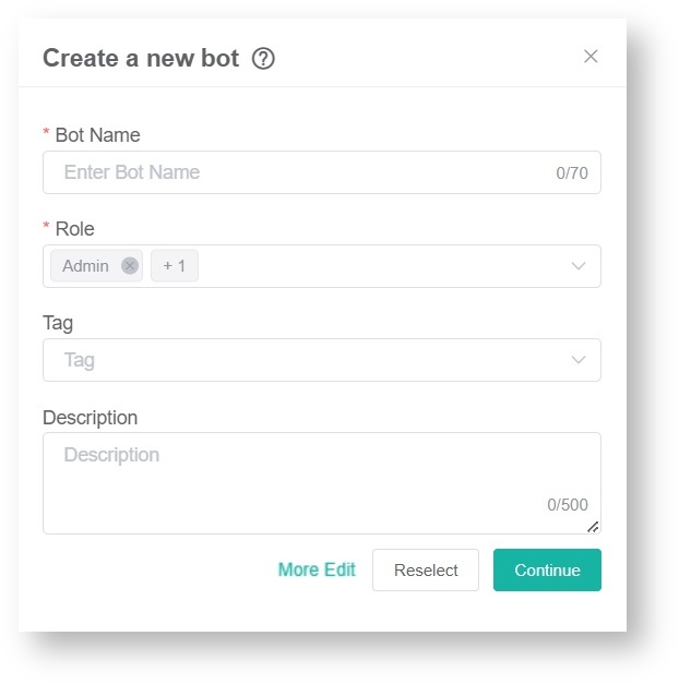 create bot