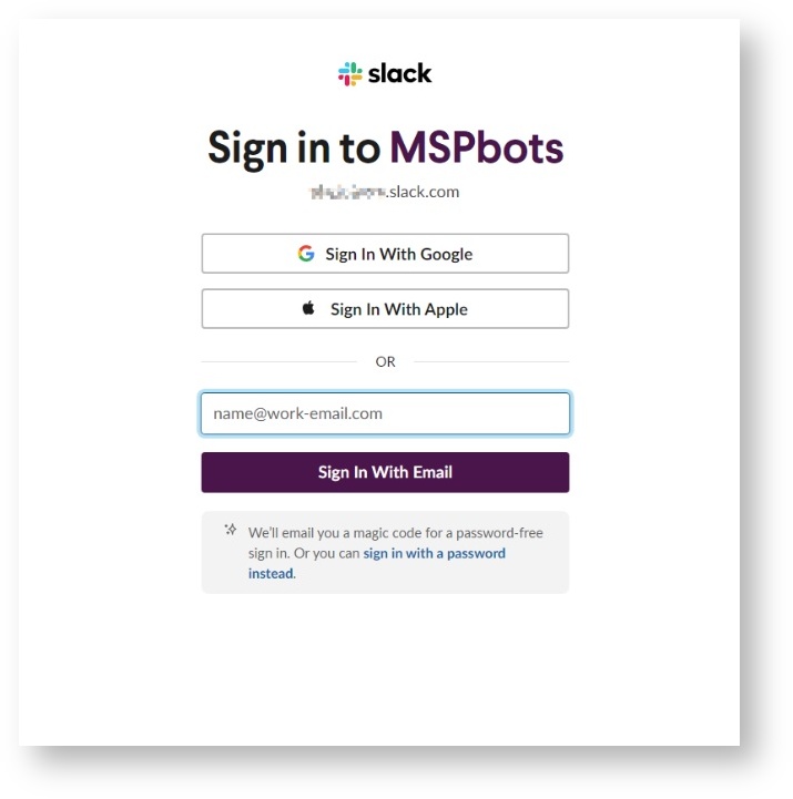 image sign in slack mspbots