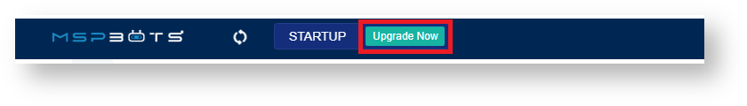 upgrade button