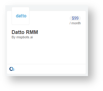Datto RMM BI Package